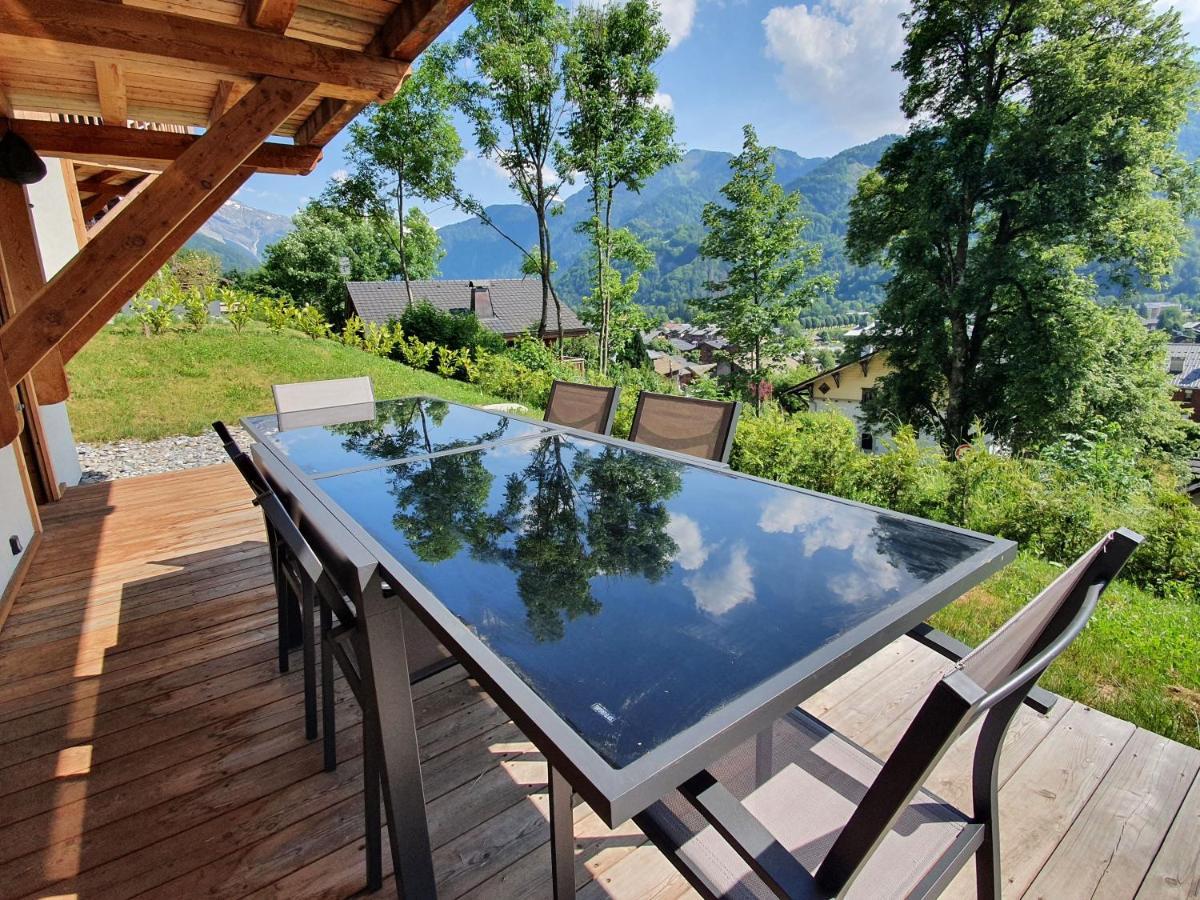 Plein Soleil Modern 3 Bedroom Apartment With Stunning Mountain Views Samoëns Eksteriør billede