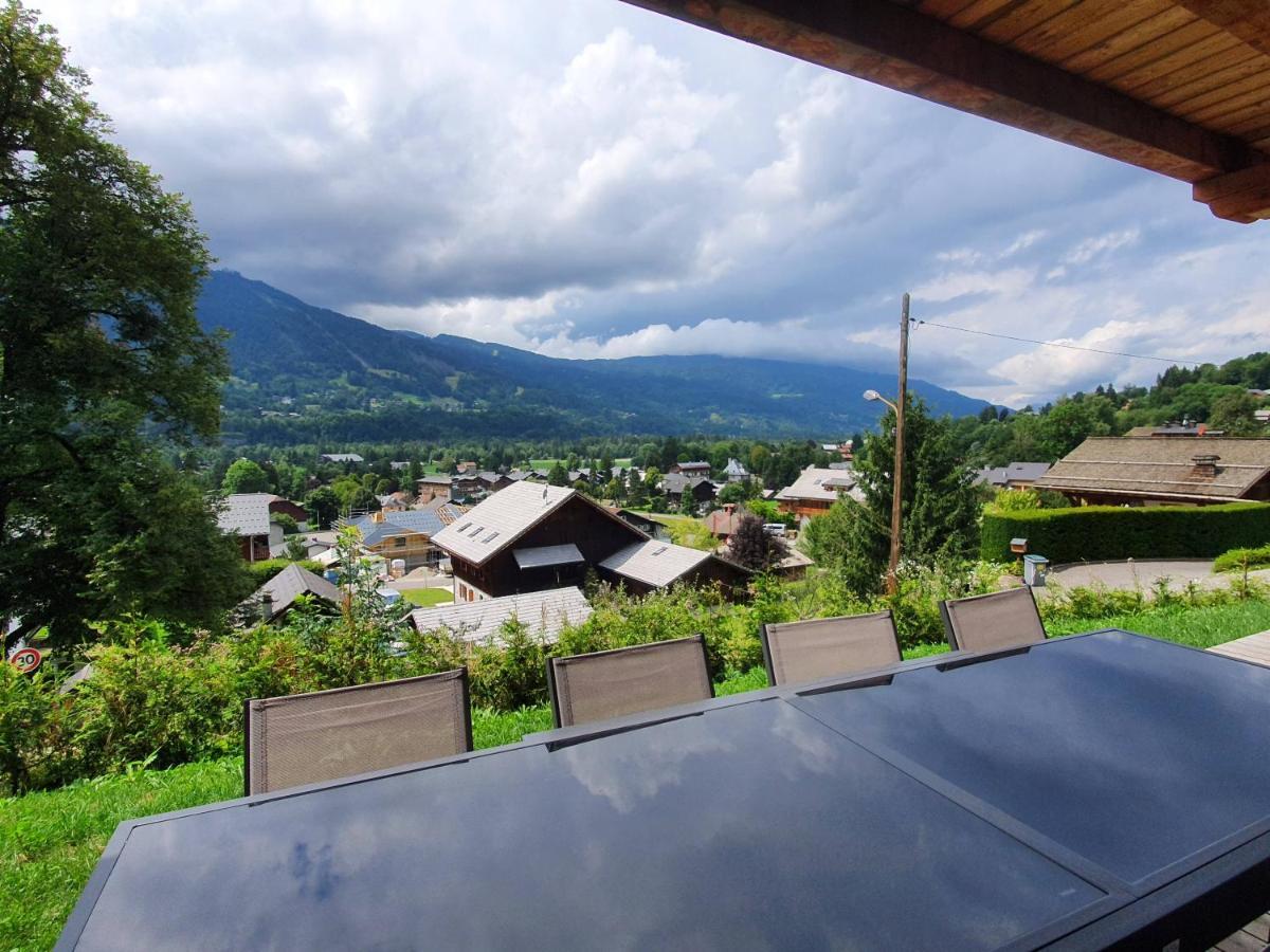 Plein Soleil Modern 3 Bedroom Apartment With Stunning Mountain Views Samoëns Eksteriør billede