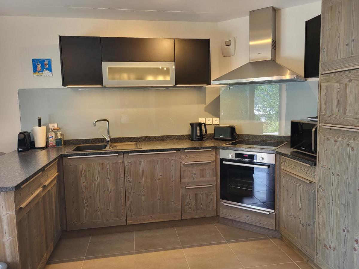 Plein Soleil Modern 3 Bedroom Apartment With Stunning Mountain Views Samoëns Eksteriør billede