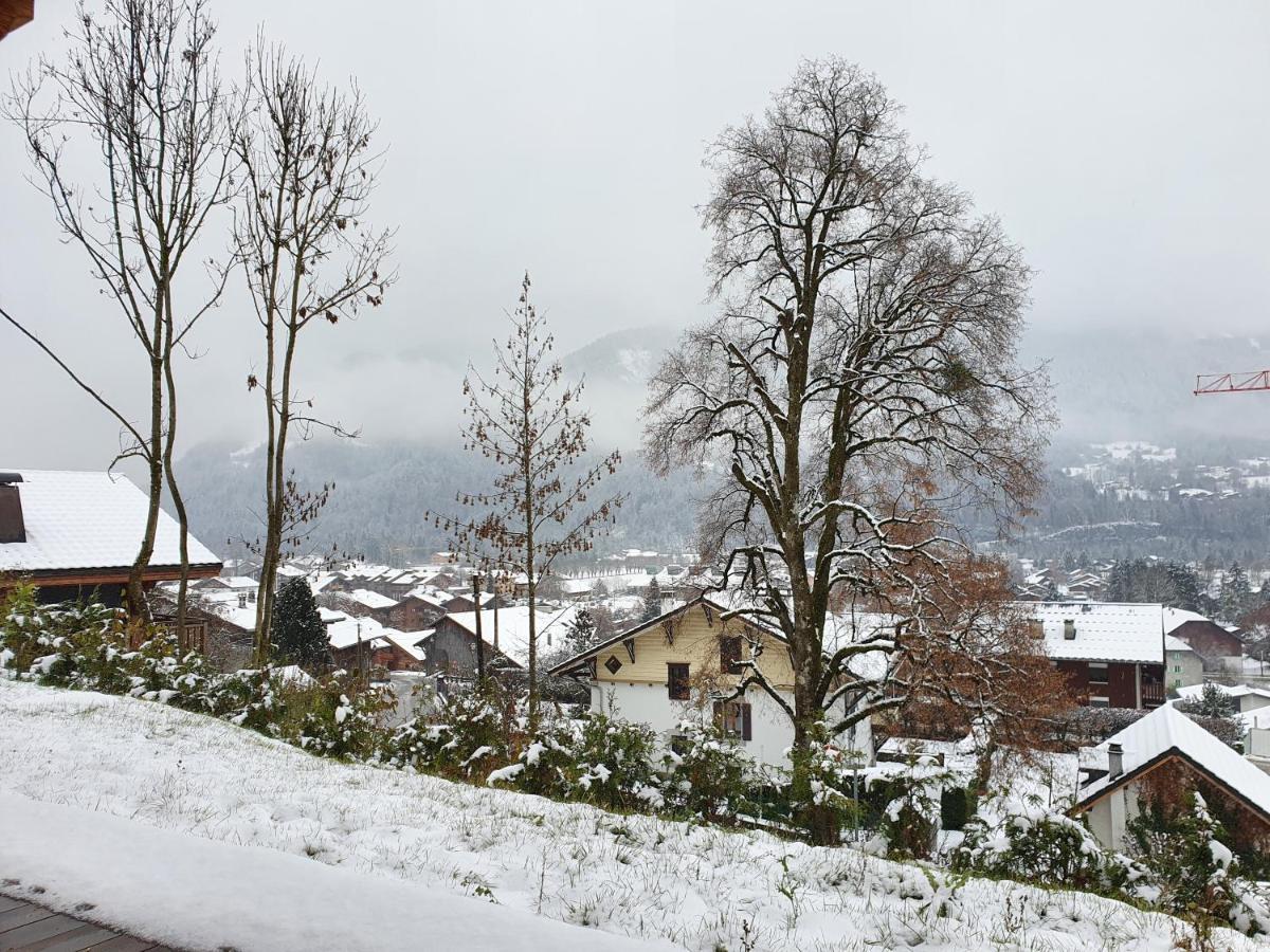 Plein Soleil Modern 3 Bedroom Apartment With Stunning Mountain Views Samoëns Eksteriør billede