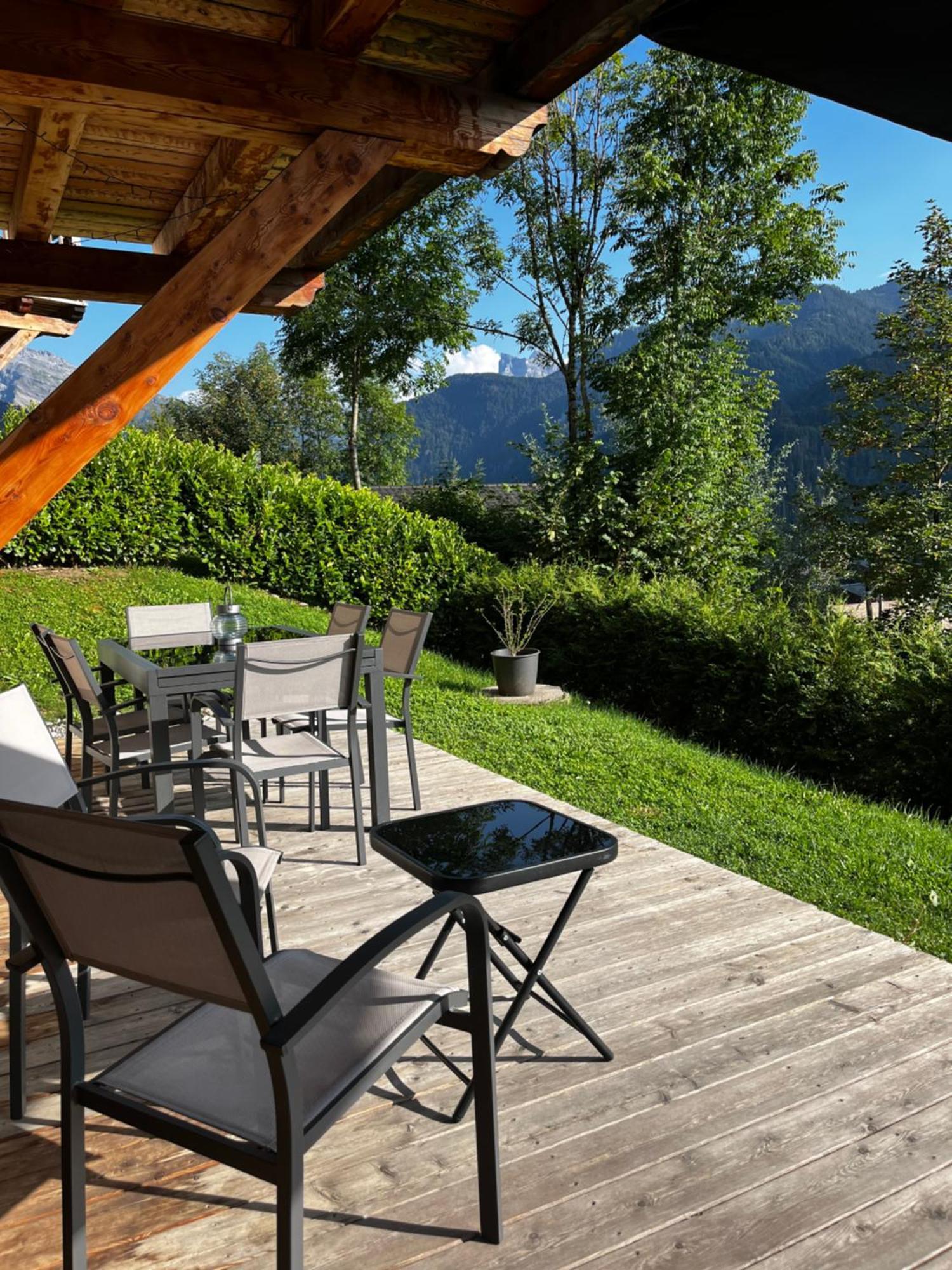 Plein Soleil Modern 3 Bedroom Apartment With Stunning Mountain Views Samoëns Eksteriør billede
