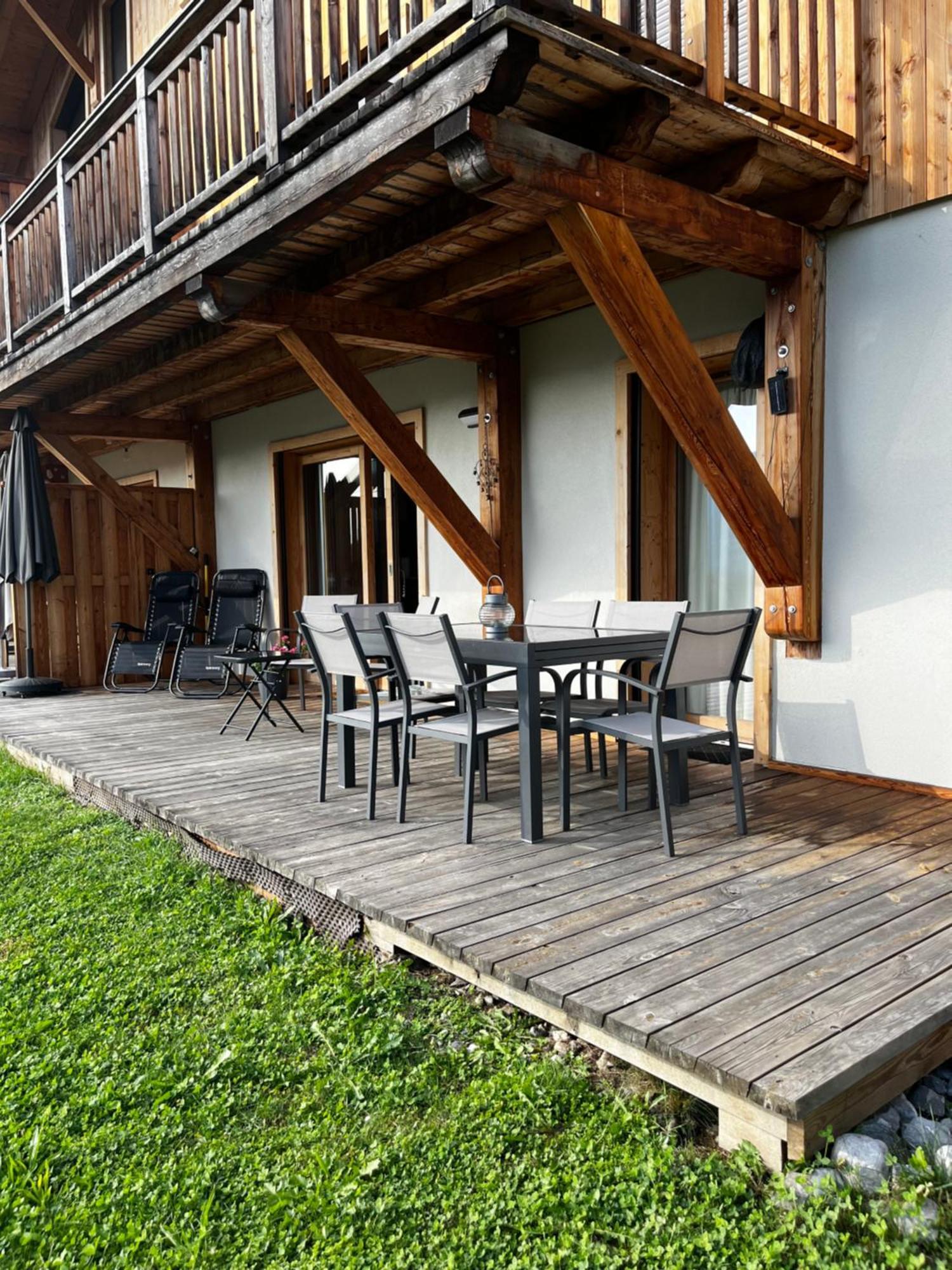 Plein Soleil Modern 3 Bedroom Apartment With Stunning Mountain Views Samoëns Eksteriør billede